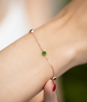 Green Stones Bracelet