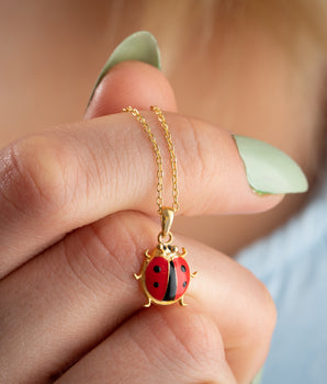Ladybug Necklace
