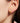 925 Silver Ellipse Stud Earrings for Women, Minimalist Tiny Hoop Earrings, Dainty Earrings for Daily Usage, Handmade Christmas Gift for Her